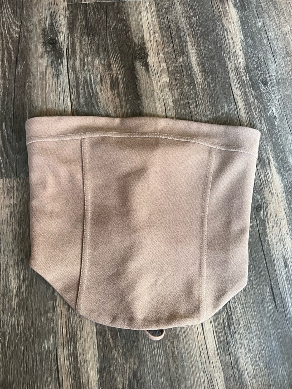 Cotton On Taupe Strapless Bustier Top